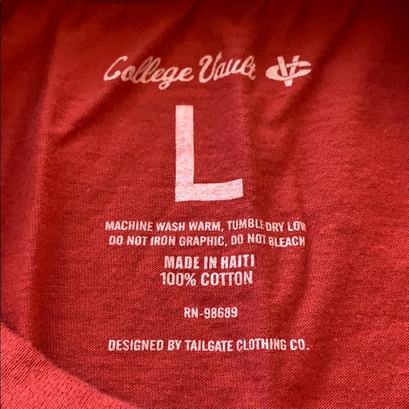 Tailgate Clothing Co Georgia T-shirt - Picture 3 of 3